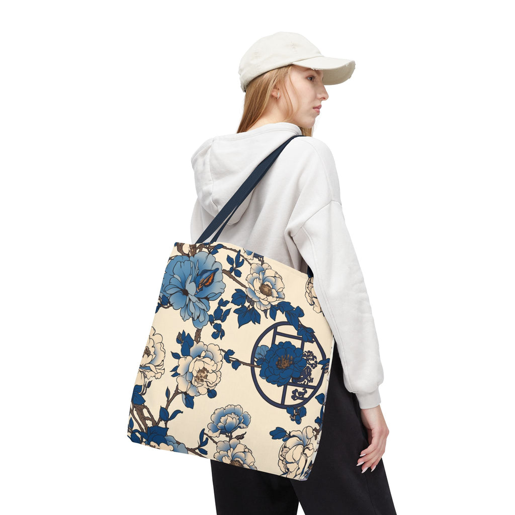 Petals & Porcelain Double Sided Tote Bag