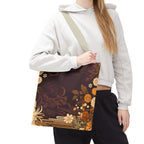 Golden Dusk Double Sided Tote Bag
