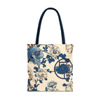 Petals & Porcelain Double Sided Tote Bag