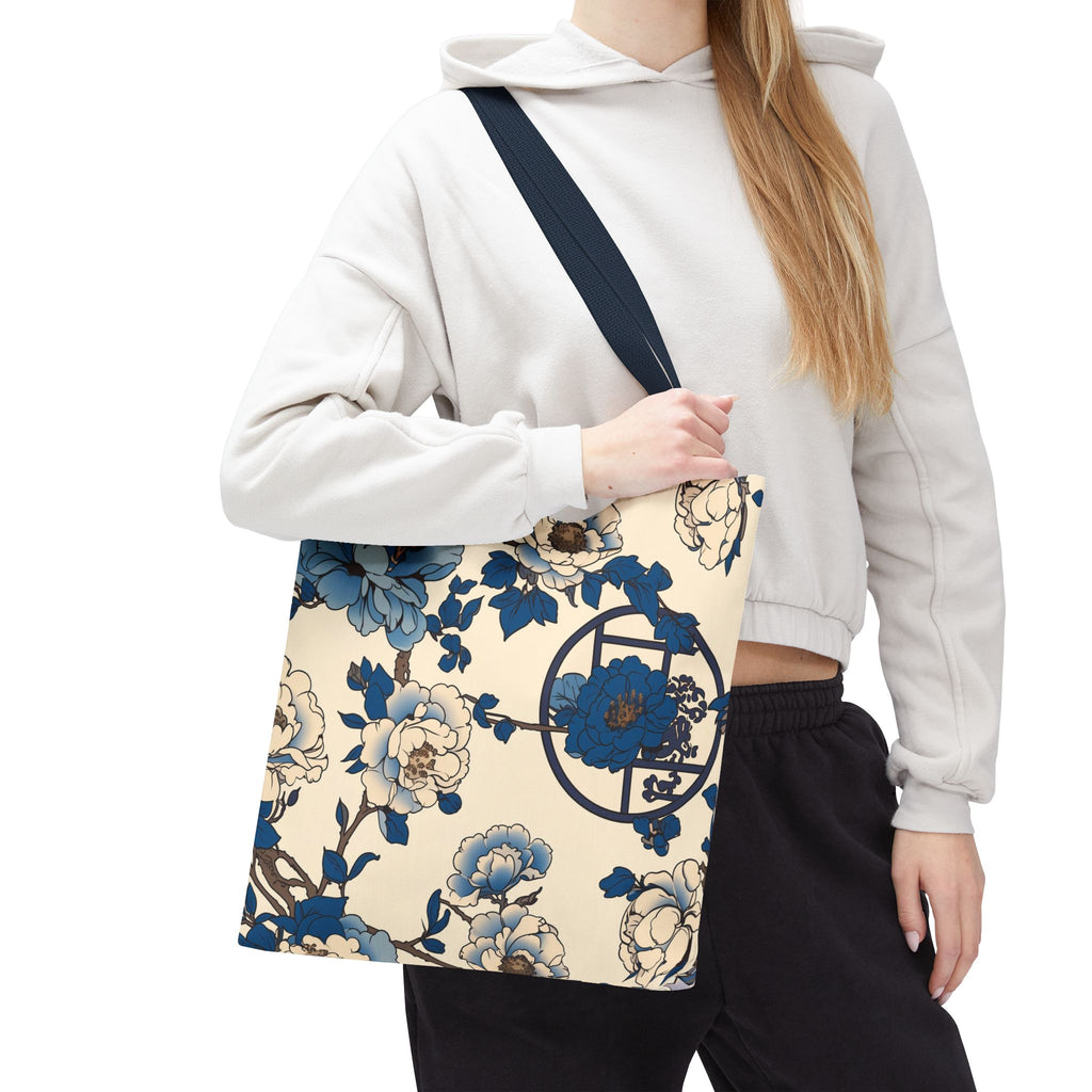 Petals & Porcelain Double Sided Tote Bag