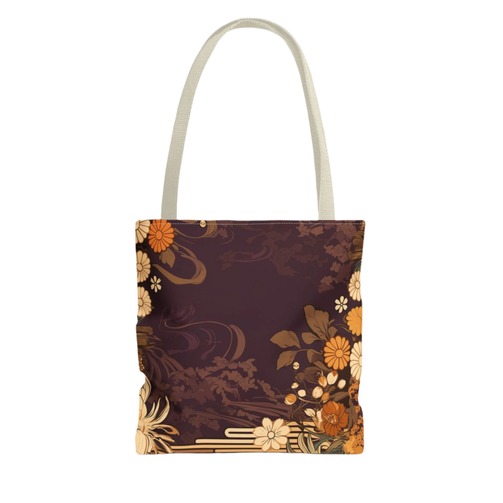 Golden Dusk Double Sided Tote Bag