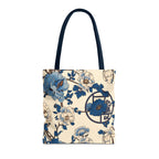 Petals & Porcelain Double Sided Tote Bag