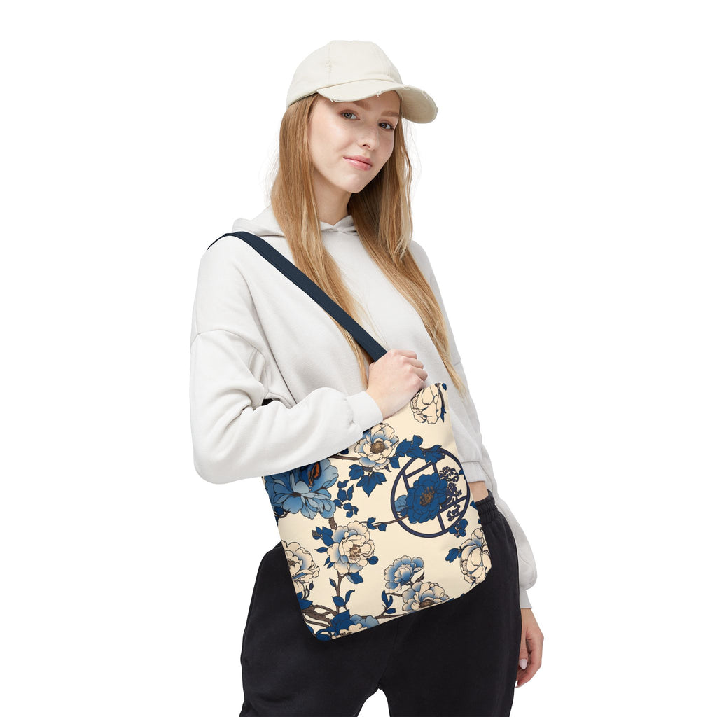 Petals & Porcelain Double Sided Tote Bag