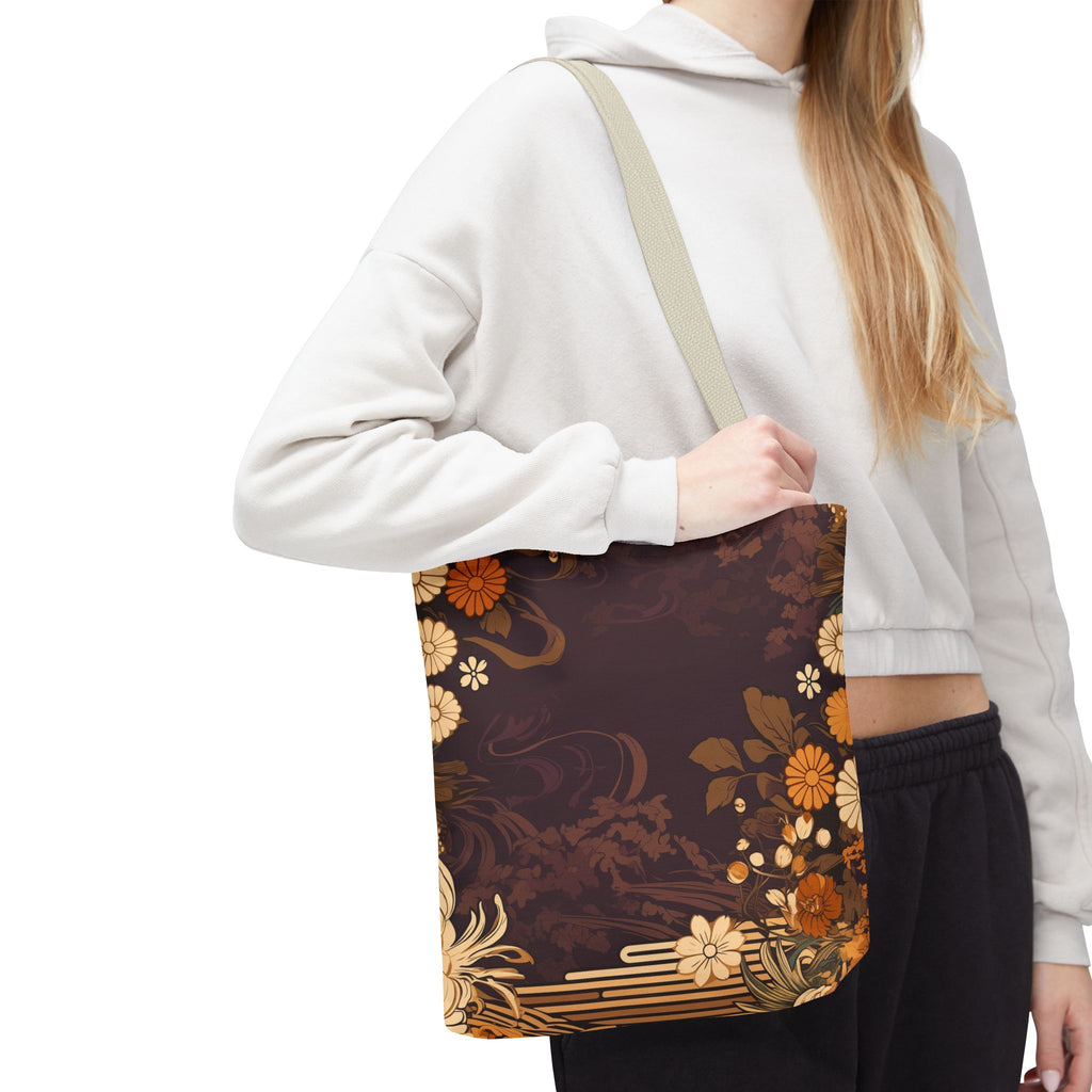 Golden Dusk Double Sided Tote Bag