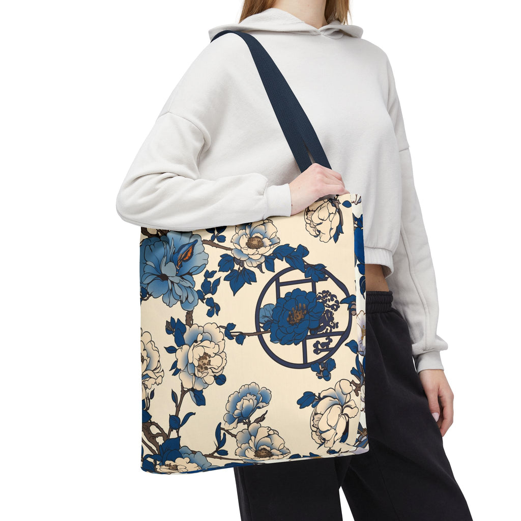 Petals & Porcelain Double Sided Tote Bag